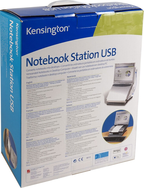 Station - support pour ordinateur portable avec Hub USB Kensington