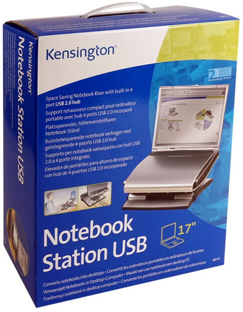 Station - support pour ordinateur portable avec Hub USB Kensington