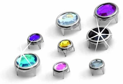 Lot de 180 bijoux supplémentaires pour poinçon de bijoux SES