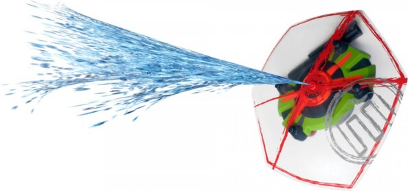 Bouclier avec pistolet à eau intégré Mizumi Difensu