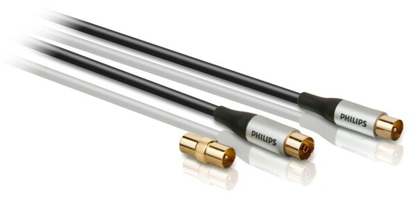 Câble coaxial mâle/mâle HD 5m Philips SWV3134S