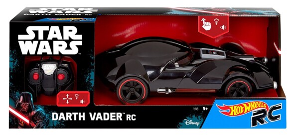 jouet teleguidé darth vader rc hot wheels rc star wars