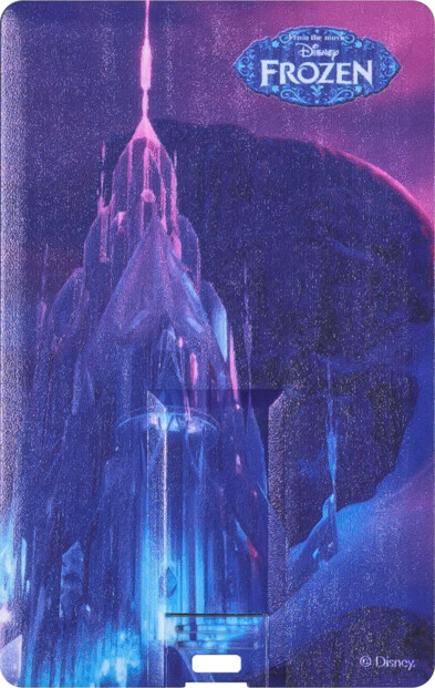 Clé USB plate 8 Go - collection Reine des Neiges - Elsa