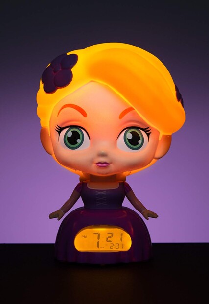 Princesses Belle et Raiponce garde l'écran et tête éclairées pendant 5 secondes après appui sur la tête