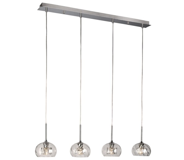 suspension de plafond avec ampoules halogenes g9 philips massive glinka