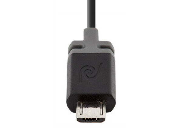 Chargeur USB allume-cigare et batterie externe 2200 mAh avec câble rétractable