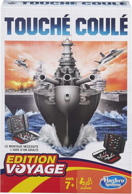 Jeu de bataille navale Hasbro packaging