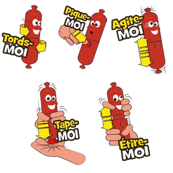 Jeu de rapidité Chipo Barjo 5 mouvements à suivre sans se tromper !