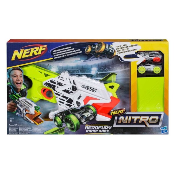 Jeu de cascade de voitures Nerf Nitro Aerofurry Ramp Rage.