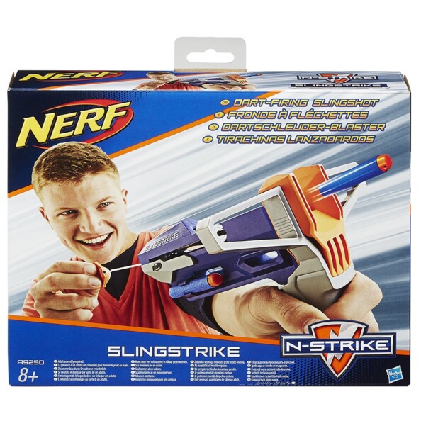 Pistolet Nerf Elite - Slingstrike Nerf packaging