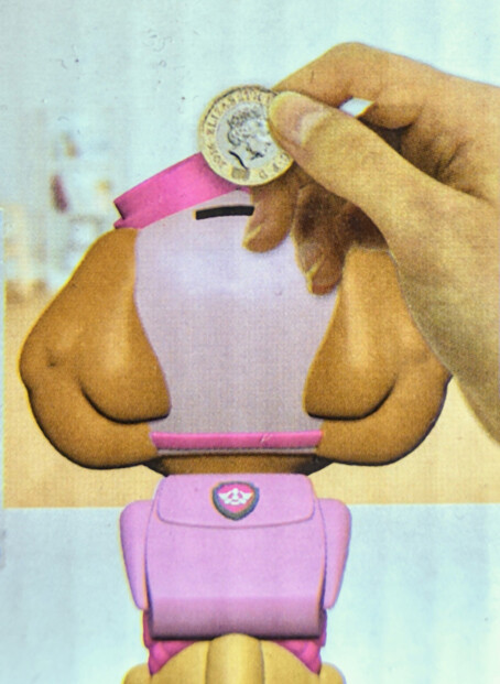 Tirelire à peindre Pat' Patrouille - Stella Nickelodeon