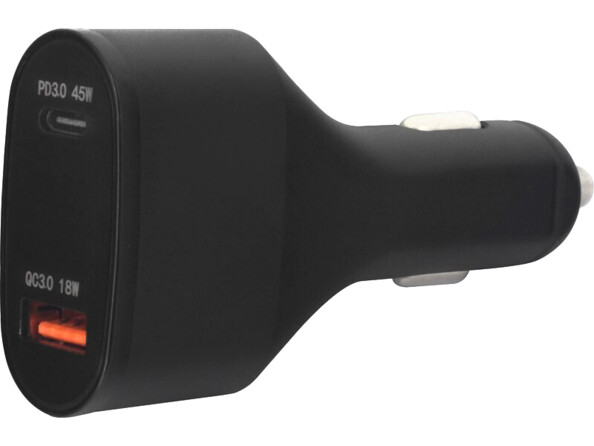Chargeur USB-A/USB-C allume-cigare 63 W de la marque Macway