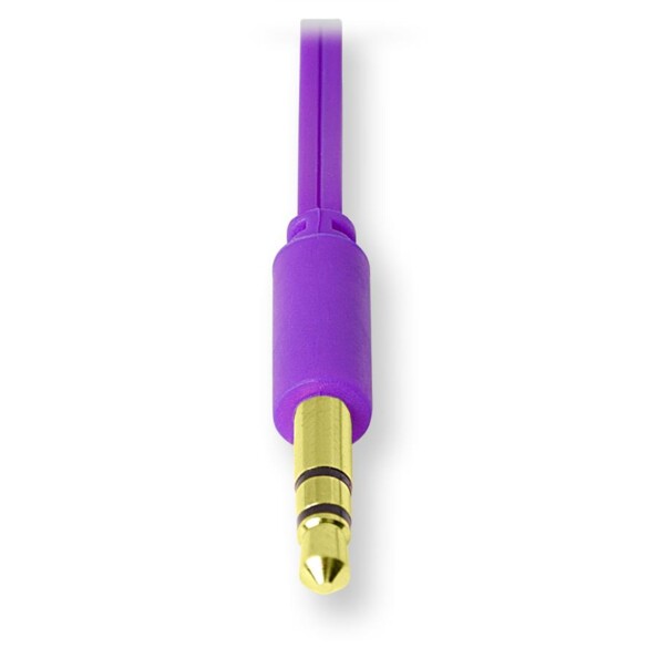 Écouteurs rétractables Neon rose/violet, par Retrak