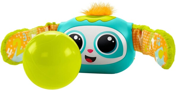 Robot interactif Rovi avec balle, pour les enfants de 6 mois à 5 ans.