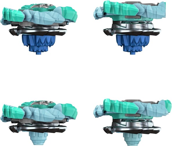 Vue de profil de la Beyblade Burst Magma Roktavor R7