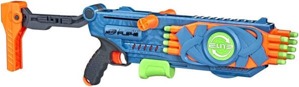 Pistolet Nerf Elite Flip-16 avec canons pivotables