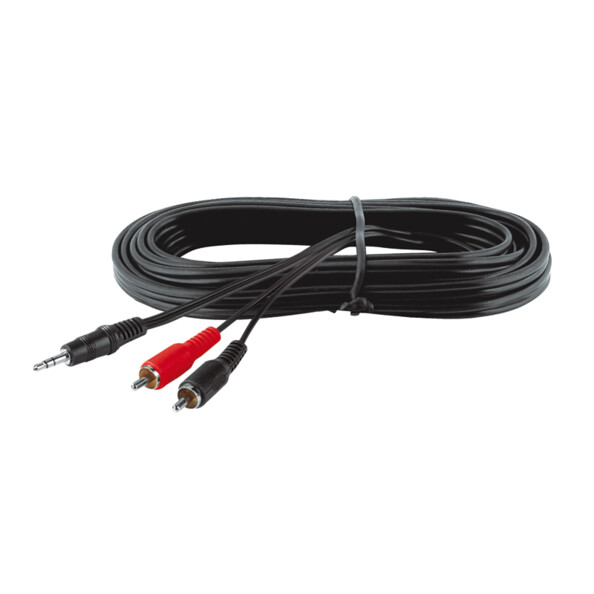 Câble audio avec jack mâle et 2 clinch femelle de longueur 1.5 mètre