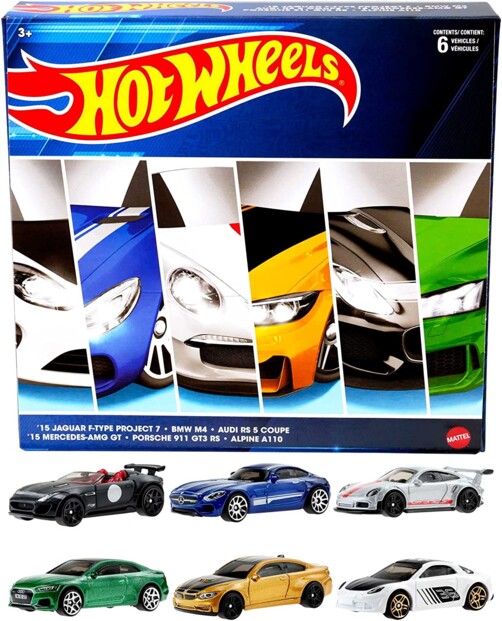 Coffret collection Hot Wheels voitures européennes
