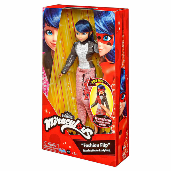 Packaging de la poupée Marinette / Ladyburg du dessin animé Miraculous
