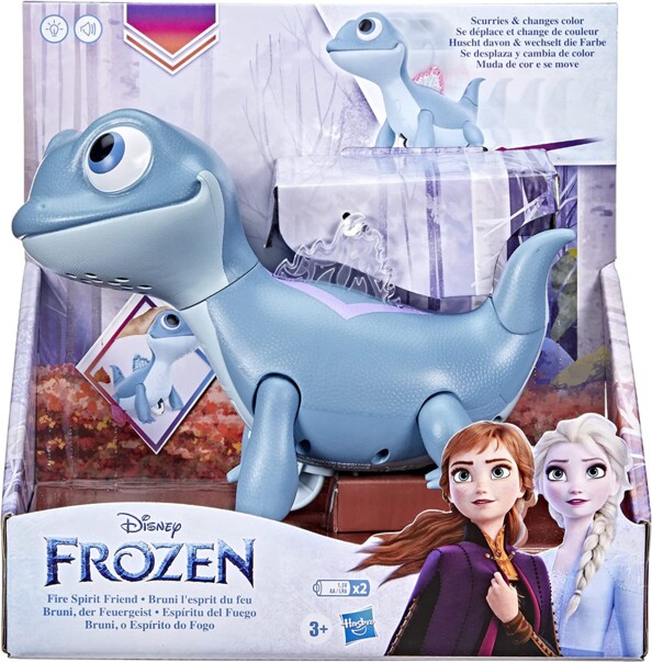 Packaging Figurine Bruni l'esprit du feu - La Reine des Neiges 2