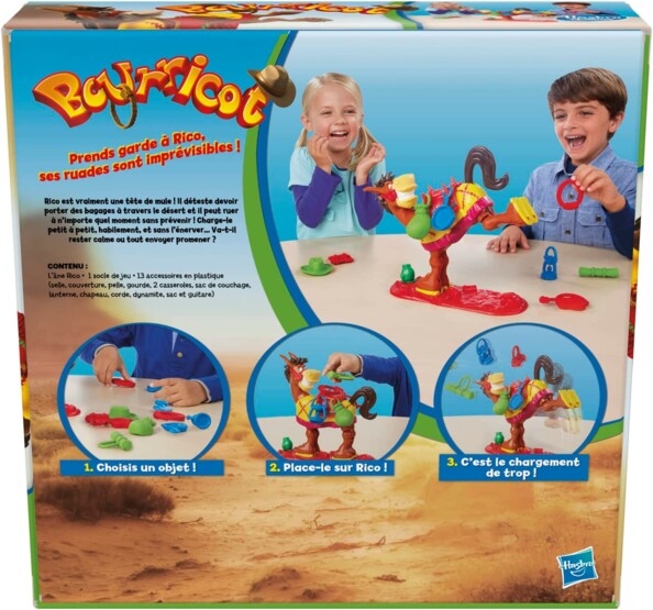 Dos du jeu Bourriquet aves les explications