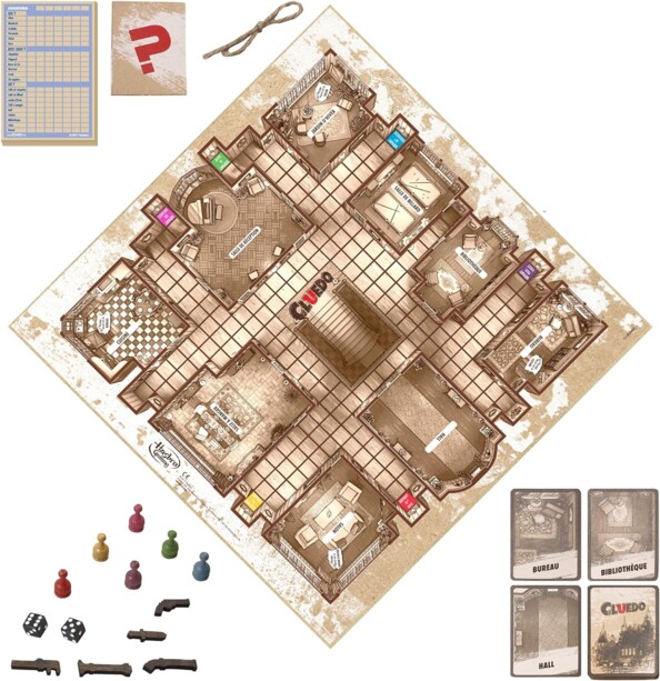 Cluedo en version de collection en matéraux de qualité supérieure