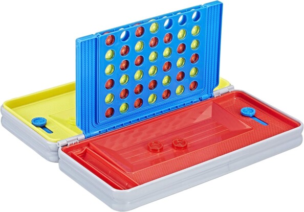 Puissance 4 sous forme de boîte de jeu à déplier