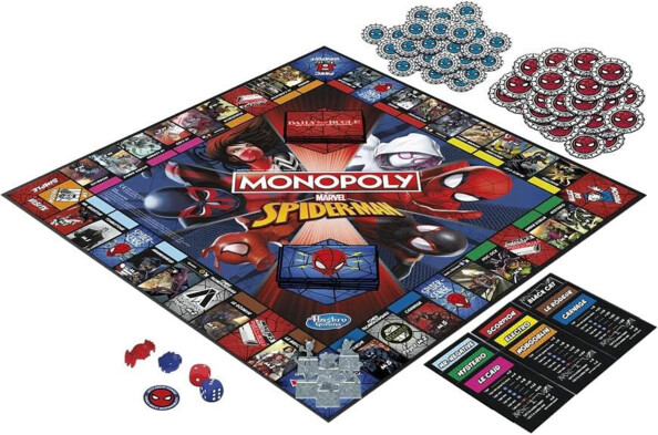 Jeu de plateau Monopoly Spiderman par Hasbro