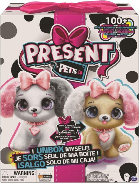 Chiot interactif de la collection Present Pets