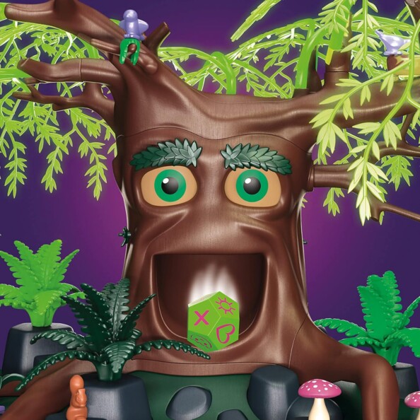 L'arbre Playmobil gardien de connaissances répond sous forme d'énigmes