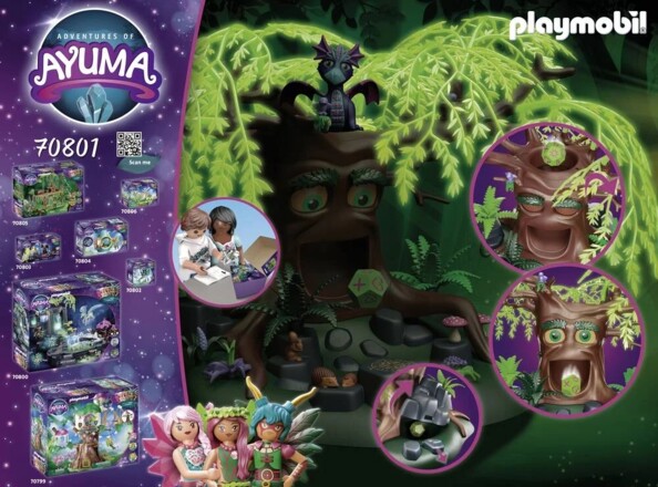 Coffret Playmobil Adventures of Ayuma, Arbre de la Sagesse