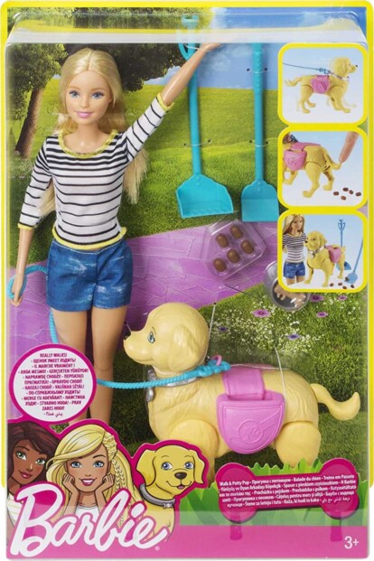 Packaging Poupee Barbie Balade Du Chien jeu pour enfant