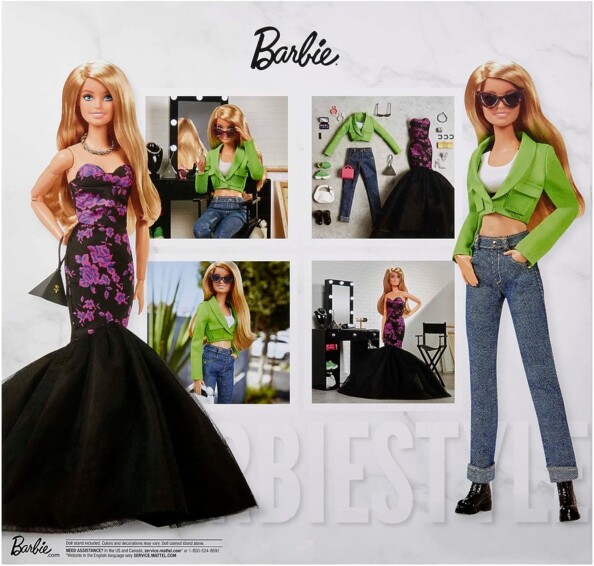 Studio de mode avec poupée Barbie Signature