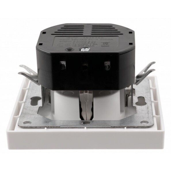 prise de courant de sécurité encastrée de 16 A avec port USB