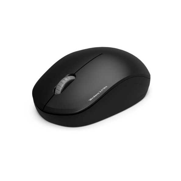 Souris simple avec 3 boutons et molette pour défilement de couleur noir 