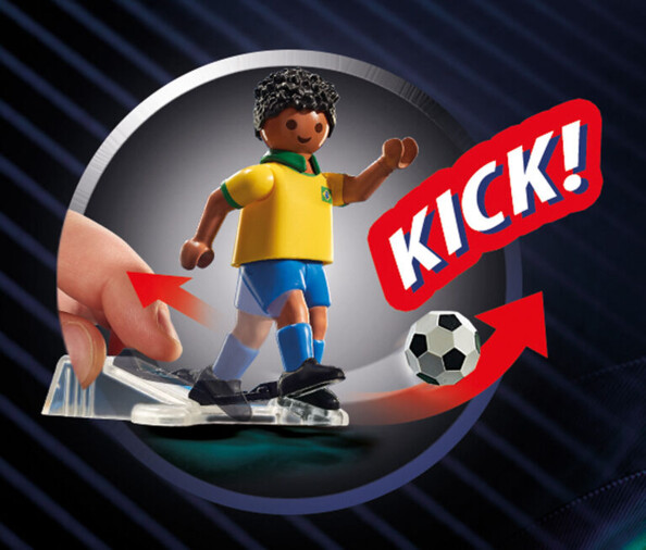 Fonction de tir de ballon de football playmobil