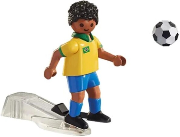 Joueur de football playmobil avec fonction de tir