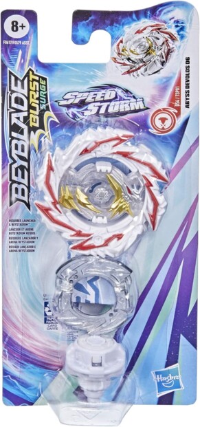 Toupie Abyss Devolos S6 de la collection Beyblade Burst Surge Speedsorm