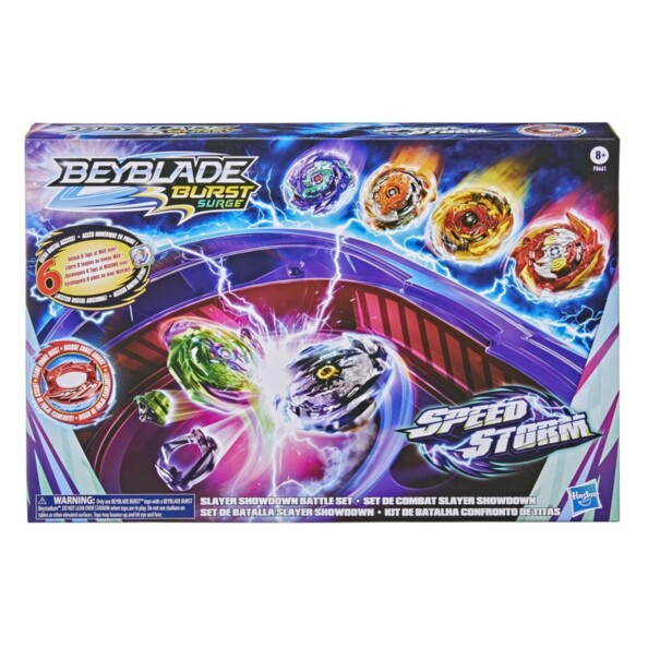 Toupie Beyblade Burst Surge - SpeedStorm - Set de Combat Attaque Motorisée