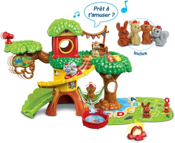 L'arbre cabane animé Tu Tut Animo par Vtech