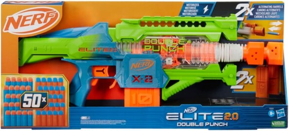 Pistolet Nerf Elite 2.0 Double Punch par Hasbro