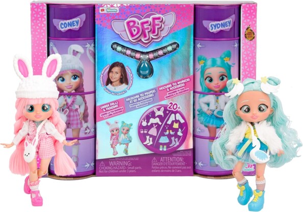 Ensemble de 2 poupées BFF de mode à collectionner