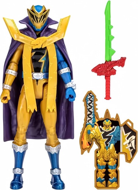 Power Rangers Dino Fury Mode Dino Master avec clé et épée