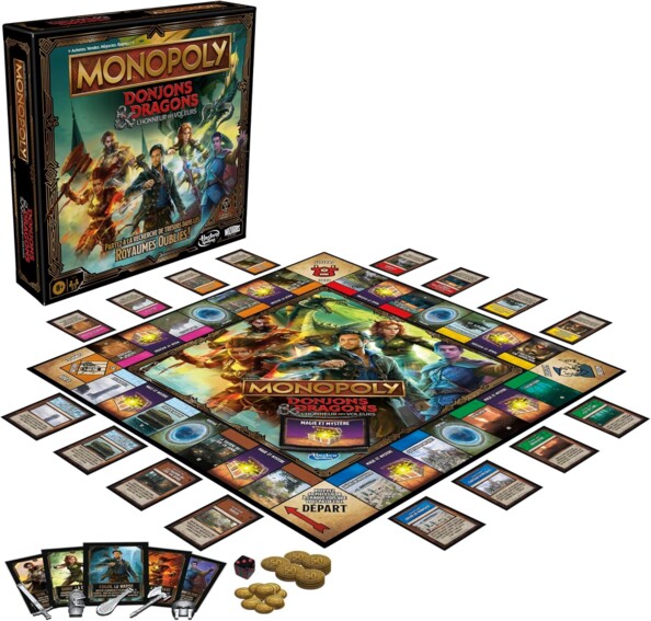 Jeu de société Monopoly Donjons et Dragons Le Film 