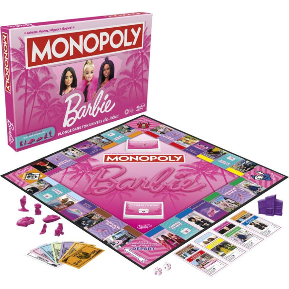 Jeu de société Monopoly édition Barbie