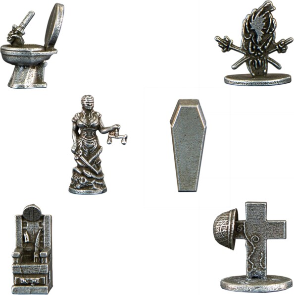 Jeu de société Monopoly Metallica