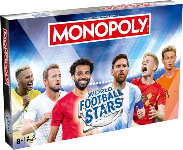 Jeu de plateau Monopoly World Football Stars par Winning Moves