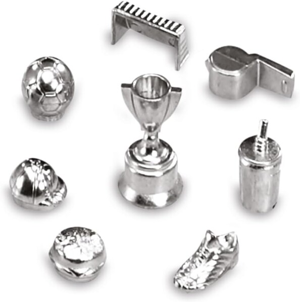 8 pions uniques du jeu Monopoly World Football