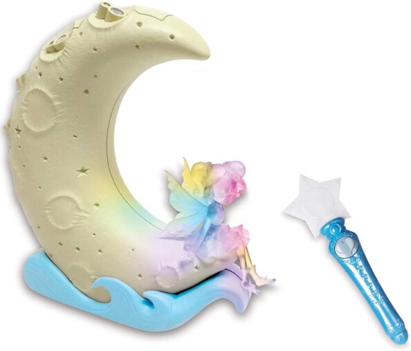 Jeu de société Attrap'Etoiles avec lune de projection et baguette