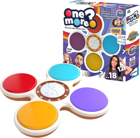 Jeu One More : plus t'en sais, mieux c'est